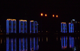 吉林夜景照明工程助力城市形象升级
